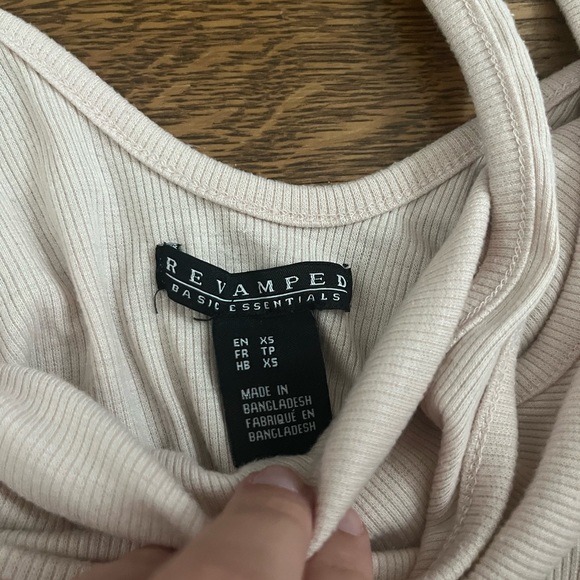 Pale pink nude thong bodysuit really soft and stretchy - Picture 3 of 3